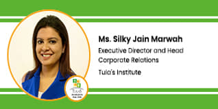 Tula’s Institute, Executive Director and Head Corporate Relations: Ms. Silky Jain Marwah Interview